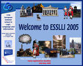 Poster of ESSLLI 2005, Edinburgh